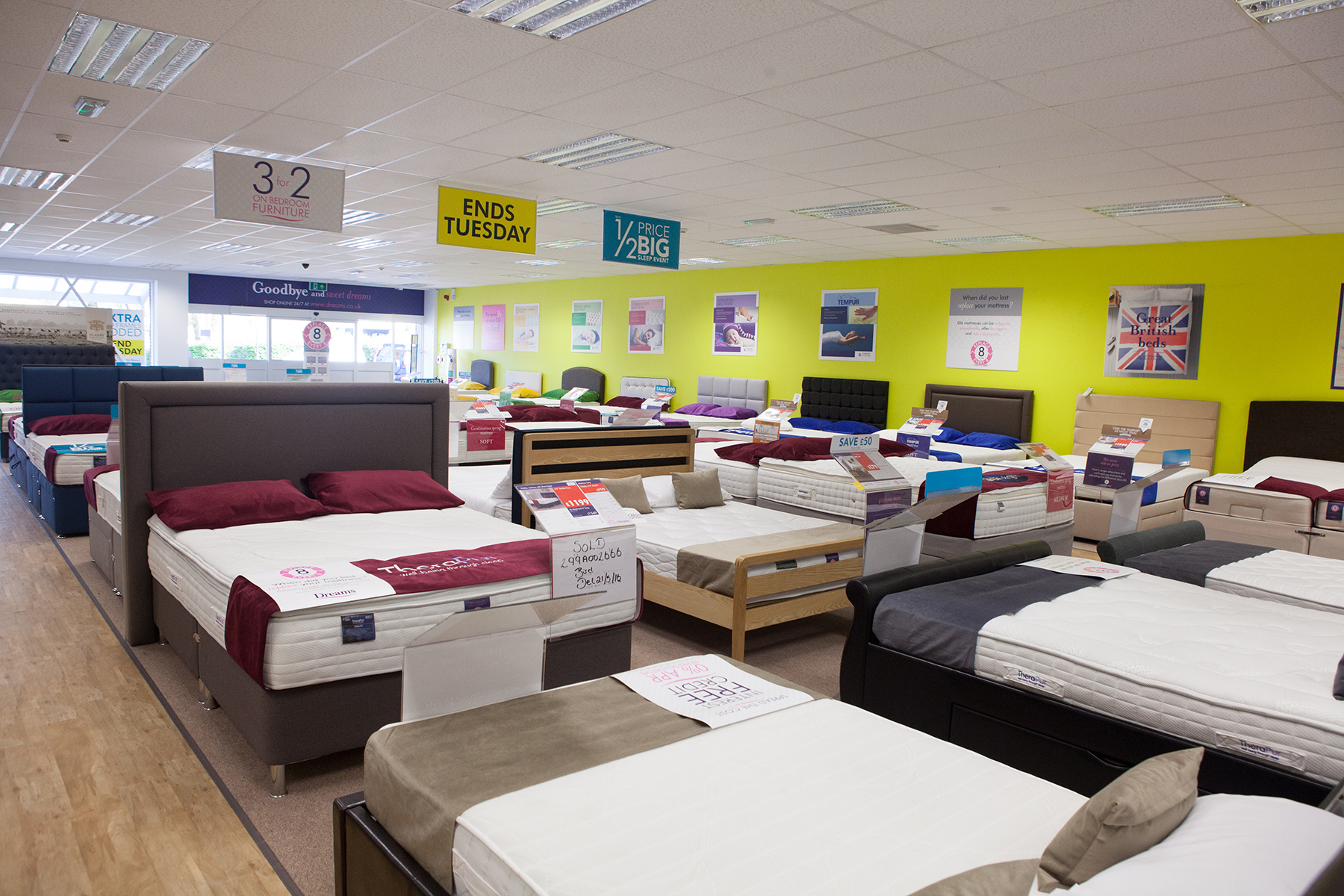 Dreams Store in Warrington Beds, Mattresses & Furniture Dreams